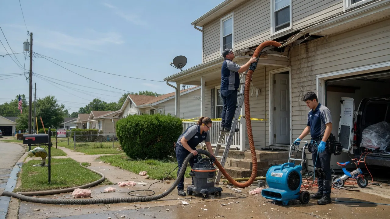 Water Damage Restoration in Sims, IL near me